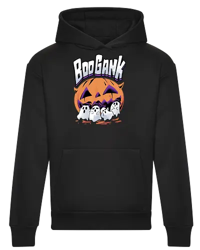 boo gank - halloween, pumpkin, scary, creepy, comedy, horror, boo, funny, ghost, trickortreat, cute, beautiful, spooky, happy, ghost, colorful - Heavyweight Hoodie