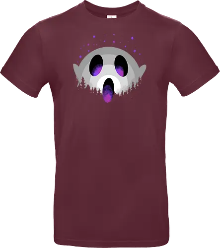midnight boo - halloween, pumpkin, scary, creepy, comedy, horror, boo, funny, ghost, trickortreat, cute, beautiful, spooky, happy, ghost, colorful - Standard T-Shirt
