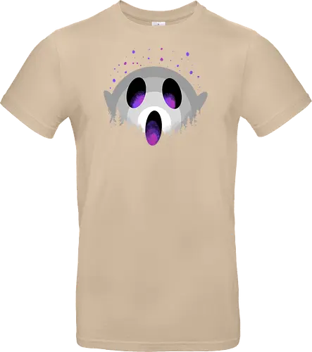midnight boo - halloween, pumpkin, scary, creepy, comedy, horror, boo, funny, ghost, trickortreat, cute, beautiful, spooky, happy, ghost, colorful - Standard T-Shirt