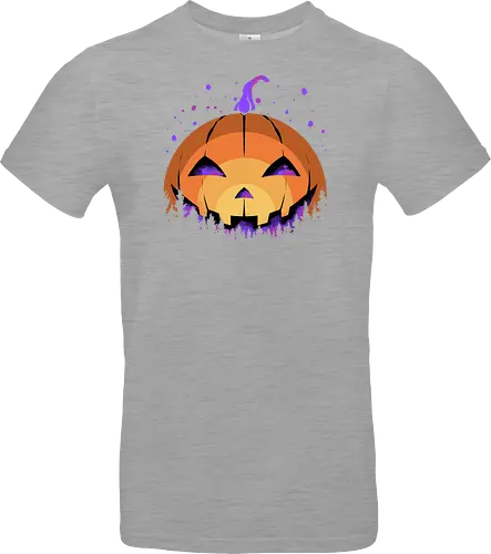 midnight hallow - halloween, pumpkin, scary, creepy, comedy, horror, boo, funny, ghost, trickortreat, cute, beautiful, spooky, happy, ghost, colorful - Standard T-Shirt