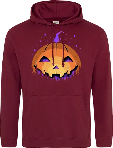 midnight hallow - halloween, pumpkin, scary, creepy, comedy, horror, boo, funny, ghost, trickortreat, cute, beautiful, spooky, happy, ghost, colorful - Standard Hoodie