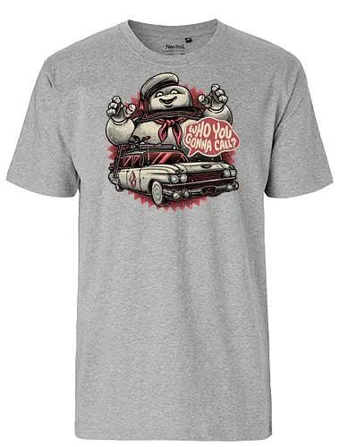 Ghost in the City - Ghost, horror, Halloween, comedy, Paranormal, ghosts, classic movie - Fairtrade T-Shirt