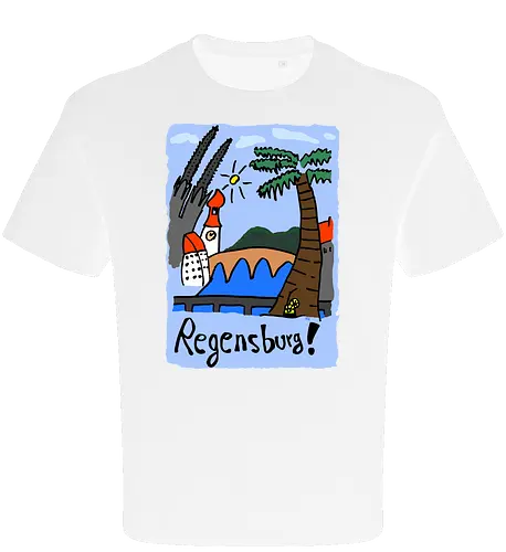 Regensburg - Regensburg, Stadt, Donau - Oversize T-Shirt