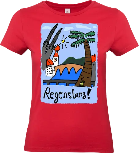 Regensburg - Regensburg, Stadt, Donau - Standard T-Shirt (Frauen)