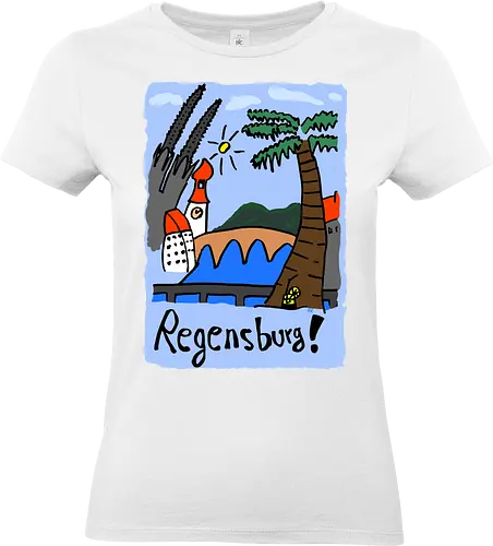 Regensburg - Regensburg, Stadt, Donau - Standard T-Shirt (Frauen)