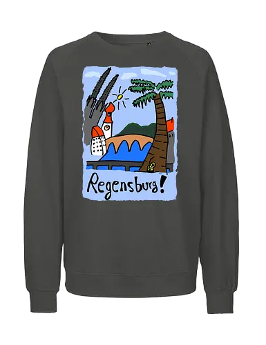 Regensburg - Regensburg, Stadt, Donau - Fairtrade Sweatshirt