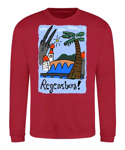 Regensburg - Regensburg, Stadt, Donau - Sweatshirt