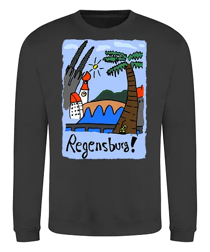 Regensburg - Regensburg, Stadt, Donau - Sweatshirt