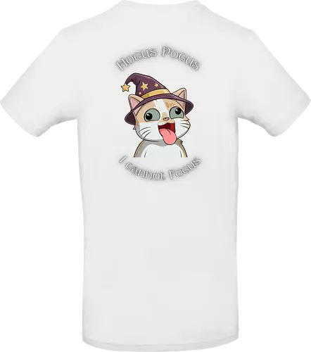 Hocus Pocus Back - Katze, Chaos, Liebe, Herz, Smilow, Wolims, Twitch, Streamer - Standard T-Shirt