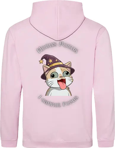 Hocus Pocus Back - Katze, Chaos, Liebe, Herz, Smilow, Wolims, Twitch, Streamer - Standard Hoodie