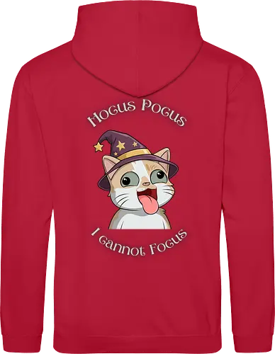 Hocus Pocus Back - Katze, Chaos, Liebe, Herz, Smilow, Wolims, Twitch, Streamer - Standard Hoodie