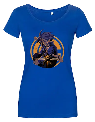 Fighter From Future  - Dragon Ball Z, future - Damen T-Shirt