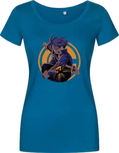 Fighter From Future  - Dragon Ball Z, future - Damen T-Shirt