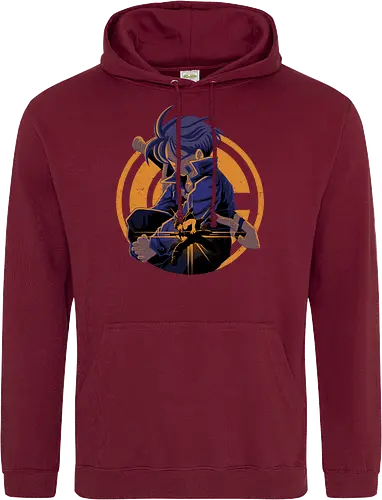 Fighter From Future  - Dragon Ball Z, future - Standard Hoodie