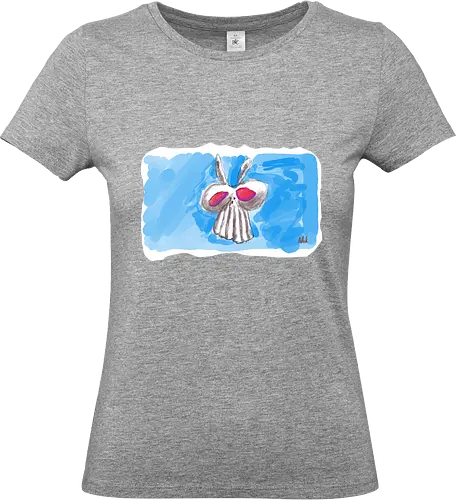 Alien Bunny - alber, einfachso, Alien, Häschen, Bunny - Standard T-Shirt (Frauen)