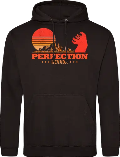 Desert Perfection  - 90s, cult classic, desert, desert landscape, geek, graboids, halloween, horror, monster, movies, nevada, perfection, retro, tremors, vintage - Standard Hoodie