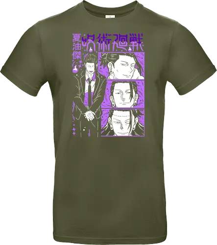 Geto Suguru Shadow Sorcerer JJK - suguru geto, jjk villain, purple aesthetic, cursed spirit user, anime fan apparel, shonen antagonist, jujutsu kaisen gift, manga style art - Standard T-Shirt