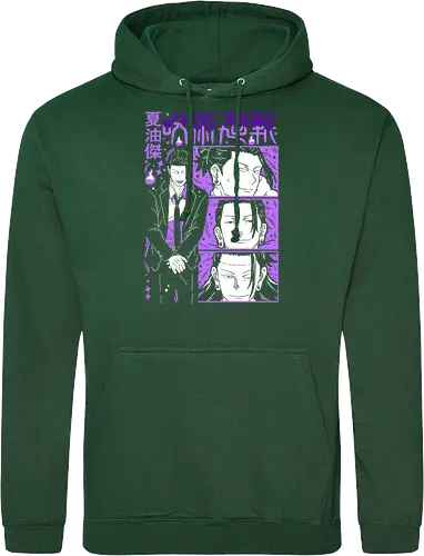 Geto Suguru Shadow Sorcerer JJK - suguru geto, jjk villain, purple aesthetic, cursed spirit user, anime fan apparel, shonen antagonist, jujutsu kaisen gift, manga style art - Standard Hoodie