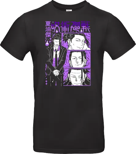 Geto Suguru Shadow Sorcerer JJK - suguru geto, jjk villain, purple aesthetic, cursed spirit user, anime fan apparel, shonen antagonist, jujutsu kaisen gift, manga style art - Standard T-Shirt