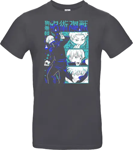 Toge Inumaki Cursed Speech JJK Tee - toge inumaki, jjk toge, cursed speech user, teal blue palette, cool side character, anime otaku gift, jujutsu kaisen merch, weeb shirt - Standard T-Shirt
