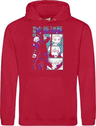 Toge Inumaki Cursed Speech JJK Tee - toge inumaki, jjk toge, cursed speech user, teal blue palette, cool side character, anime otaku gift, jujutsu kaisen merch, weeb shirt - Standard Hoodie