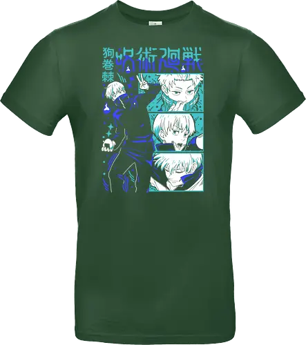 Toge Inumaki Cursed Speech JJK Tee - toge inumaki, jjk toge, cursed speech user, teal blue palette, cool side character, anime otaku gift, jujutsu kaisen merch, weeb shirt - Standard T-Shirt