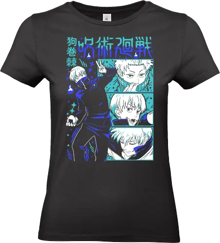 Toge Inumaki Cursed Speech JJK Tee - toge inumaki, jjk toge, cursed speech user, teal blue palette, cool side character, anime otaku gift, jujutsu kaisen merch, weeb shirt - Standard T-Shirt (Frauen)