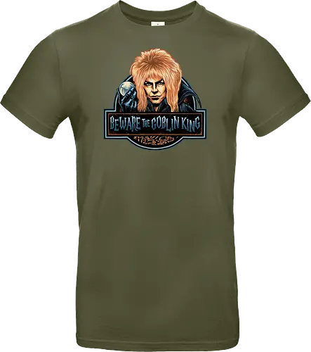 Beware the Goblin King - fantasy, Movie, film, classic movie, fiction, fictional, character, creature - Standard T-Shirt