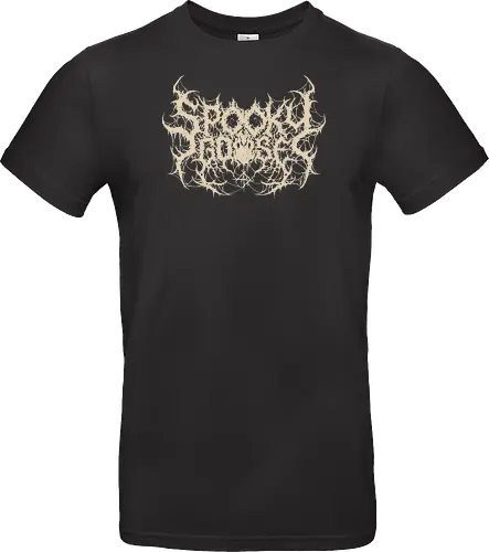 Spooky Goose - spooky season, gothic, spooky goose, death metal, halloween, goose meme, metalhead, dark comedy, horror aesthetic, dark aesthetic, heavy metal, deathcore, cyber sigilism, edgy typography, dark art - Standard T-Shirt