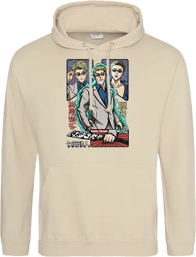 Nanami Kento Seven Seas Sorcerer - nanami kento, cool sorcerer, anime gift, suit style, stoic vibes, weeb, grade 1 sorcerer, Jujutsu - Standard Hoodie