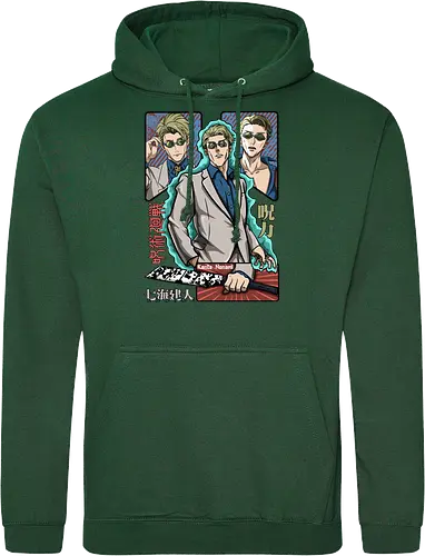 Nanami Kento Seven Seas Sorcerer - nanami kento, cool sorcerer, anime gift, suit style, stoic vibes, weeb, grade 1 sorcerer, Jujutsu - Standard Hoodie