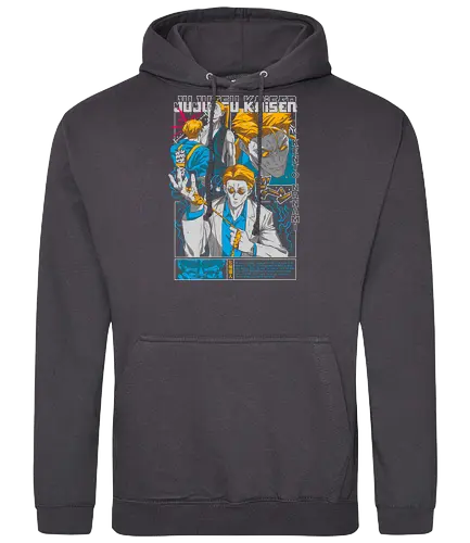 Nanami Kento Grade 1 Overtime Grind - nanami kento, Jujutsu, fan art tribute, overtime rule, collector poster style, anime office humor, stoic hero, otaku - Standard Hoodie