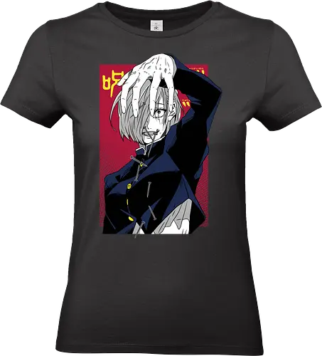 Nobara Kugisaki Nail Witch Energy - nobara kugisaki, Jujutsu, straw doll, bold female character, cursed technique, anime gift idea, weeb, dark pink aesthetic - Standard T-Shirt (Frauen)