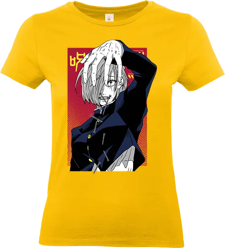 Nobara Kugisaki Nail Witch Energy - nobara kugisaki, Jujutsu, straw doll, bold female character, cursed technique, anime gift idea, weeb, dark pink aesthetic - Standard T-Shirt (Frauen)