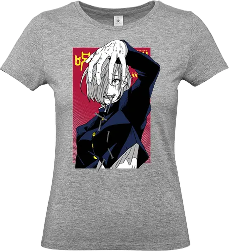 Nobara Kugisaki Nail Witch Energy - nobara kugisaki, Jujutsu, straw doll, bold female character, cursed technique, anime gift idea, weeb, dark pink aesthetic - Standard T-Shirt (Frauen)