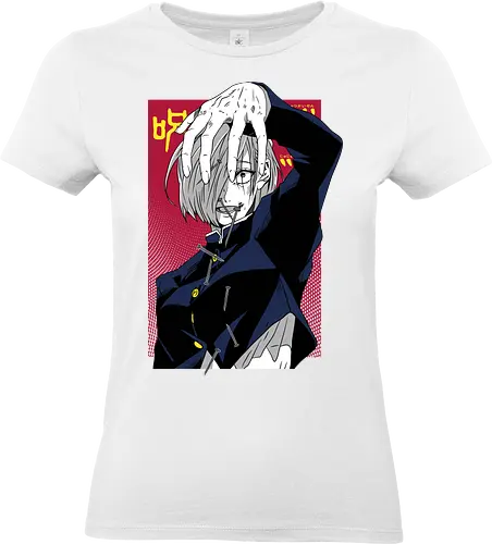 Nobara Kugisaki Nail Witch Energy - nobara kugisaki, Jujutsu, straw doll, bold female character, cursed technique, anime gift idea, weeb, dark pink aesthetic - Standard T-Shirt (Frauen)