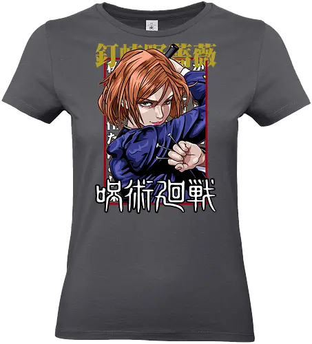 Nobara Kugisaki Full Force Jujutsu - nobara kugisaki, Jujutsu, full body art, jujutsu high, action female lead, anime birthday, weeb apparel, bold design - Standard T-Shirt (Frauen)