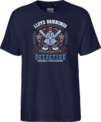 Lloyd Bannings Crossbell Academy - trails in the sky, lloyd bannings, 2nd chapter, legend of heroes, ys, crossbell, bracer guild, thors military academy, trails from zero, trails into reverie, trails of cold steel, gamer, video game, trails to azure, tio plato, mishy, gaming - Fairtrade T-Shirt