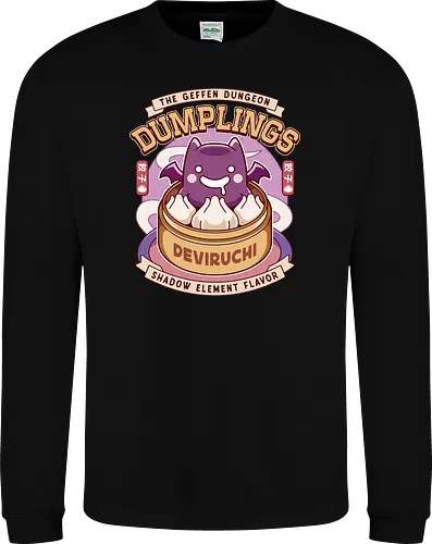 Geffen Dungeon Dumplings - ragnarok online, slime, mmorpg, jrpg, poring, angeling, deviling, deviruchi, ragnarok mobile, geffen dungeon, gaming, video game, gamer, ragnarok eternal love, ragnarok origin - Sweatshirt