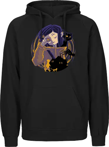 Seeing Through The Stone - Coraline, Adder stone - Fairtrade Hoodie