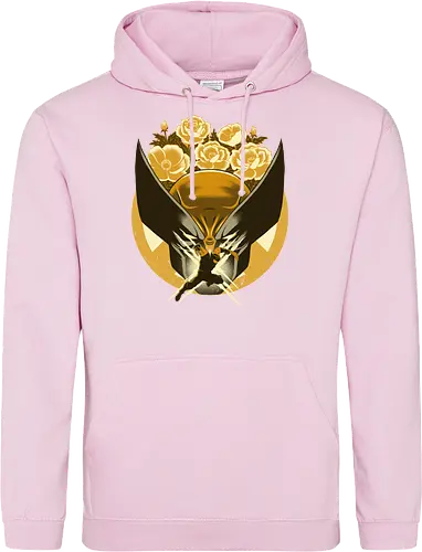 Mutant and Anemone - Wollvering, Superhero, Flowers - Standard Hoodie