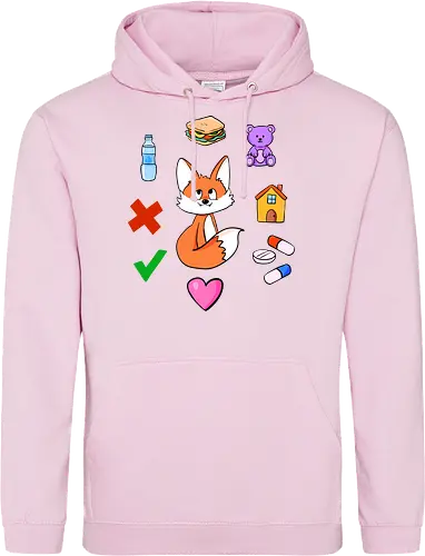Kommunikationsfuchs - Fuchs, Autismus, Neurodivergenz, Kommunikation - Standard Hoodie