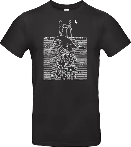 Nightmare Division - Nightmare, jack, sally, album cover, mash up, music cover parody, halloween, mayor, shock lock barrel, sandy claws - Standard T-Shirt