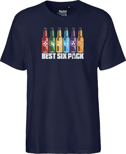 veKtik - Best Six Pack - youtube, youtuber, merchandise, cod, zombie, call of duty - Fairtrade T-Shirt