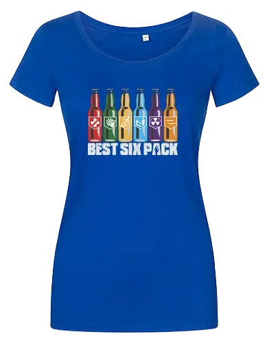 veKtik - Best Six Pack - youtube, youtuber, merchandise, cod, zombie, call of duty - Damen T-Shirt