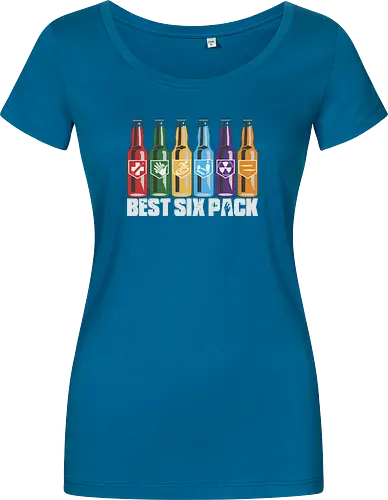 veKtik - Best Six Pack - youtube, youtuber, merchandise, cod, zombie, call of duty - Damen T-Shirt