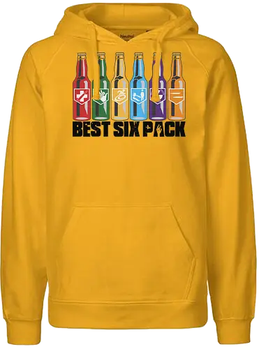 veKtik - Best Six Pack - youtube, youtuber, merchandise, cod, zombie, call of duty - Fairtrade Hoodie