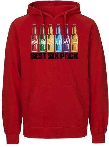 veKtik - Best Six Pack - youtube, youtuber, merchandise, cod, zombie, call of duty - Fairtrade Hoodie