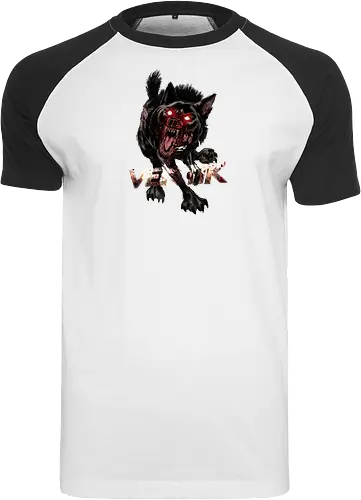 veKtik - Hellhound - youtube, youtuber, merchandise, cod, zombie, call of duty - Raglan T-Shirt