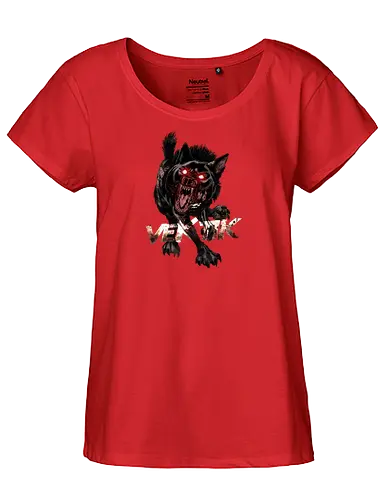 veKtik - Hellhound - youtube, youtuber, merchandise, cod, zombie, call of duty - Fairtrade Girl Shirt